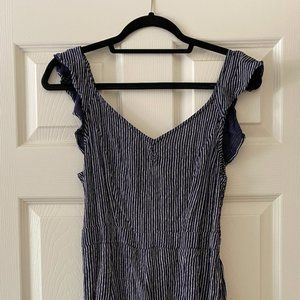 American Eagle Striped Romper